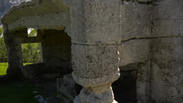 old abandoned building