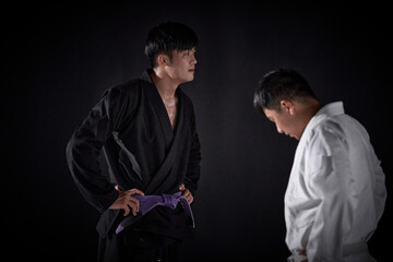 주짓수대결의 승리자