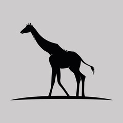 Giraffe logo icon vector.