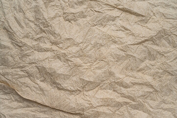 Abstract wrinkles paper brown texture background