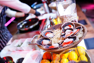 oysters on a platter on review