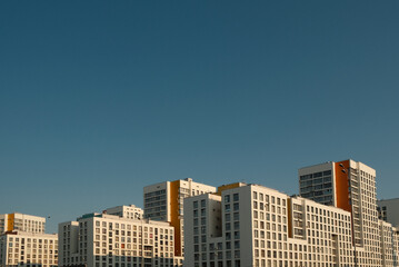 Fototapeta na wymiar cityscape with modern buildings