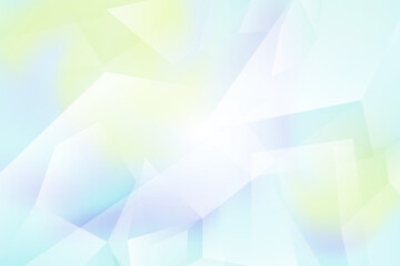 Abstract light blue and yellow polygonal style background. Vector.
