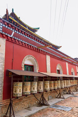 Fototapeta premium Qinghai Ta'er Temple Kumbum Monastery