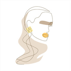 girl, blonde, hair, lips, mustard color, earring, yellow, vector, web, fashion