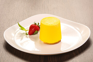 Sweet tasty mago bomb cake