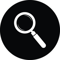 Magnifying glass icon design graphics vector