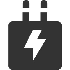 Fototapeta premium Plug Line Icon