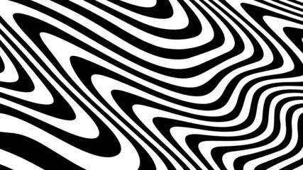 Illustration vector graphic of optical art abstract background liquify lines design. Black and white liquify lines design. Perfect for wall decoration, poster, cover, wedding greeting design etc.
