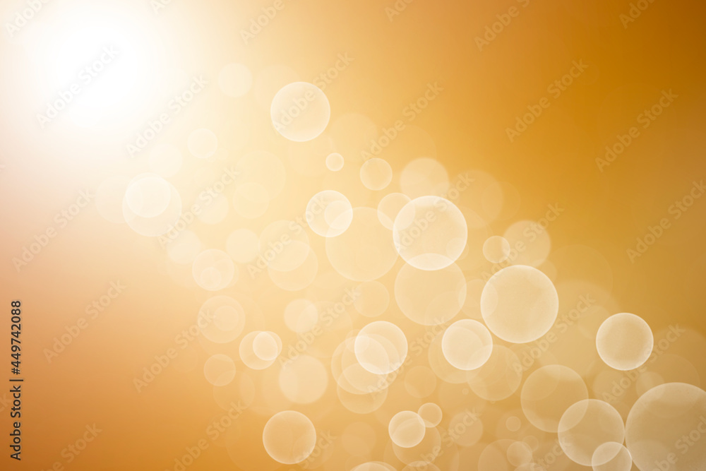 Aufkleber autumn colorful blur bokeh background