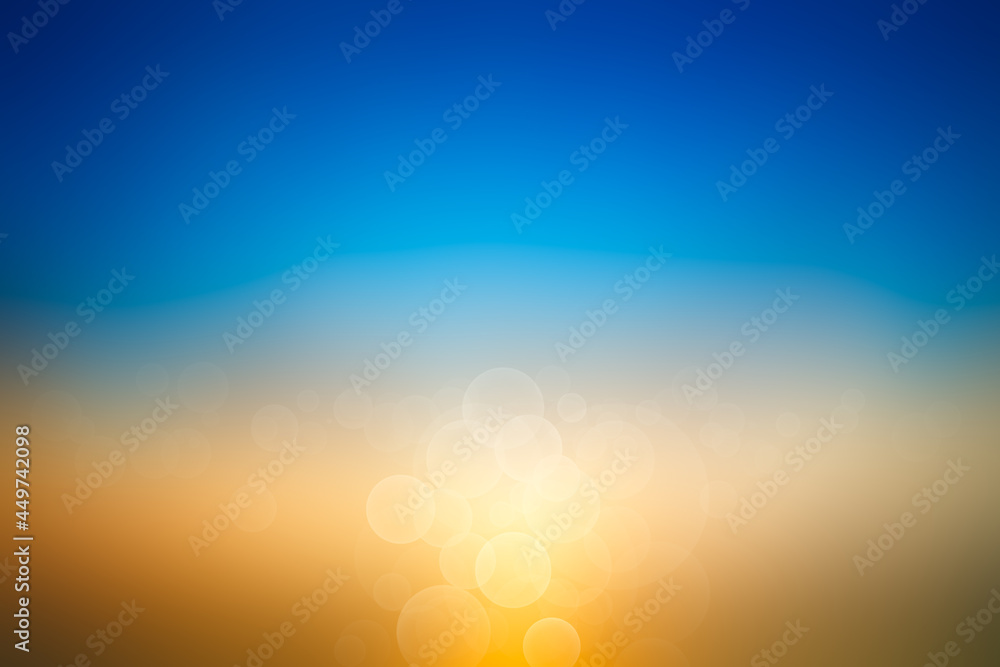 Poster abstract sea background. abstract tropical sandy summer beach background with bokeh lights on light 