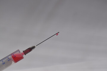 syringe, medicine, needle, injection, drug, medical, health, blood, healthcare, vaccination,...