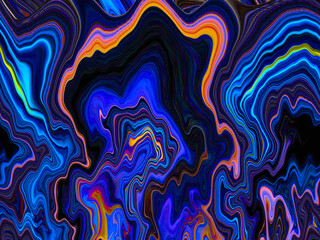 Abstract Fluid Painting