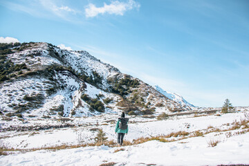 In the Chilean mountains