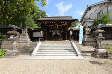 離宮八幡宮　中門　京都府大山崎町