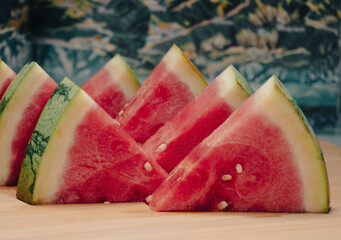slices of watermelon