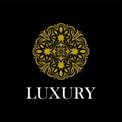 luxury logo template	