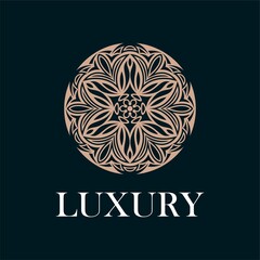 luxury logo illustration template