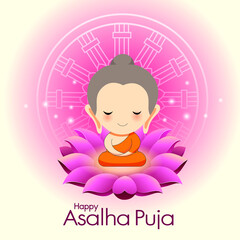 Asalha Puja Day,This day to honor Buddha’s first sermon after the Lord Buddha obtained Enlightenment.