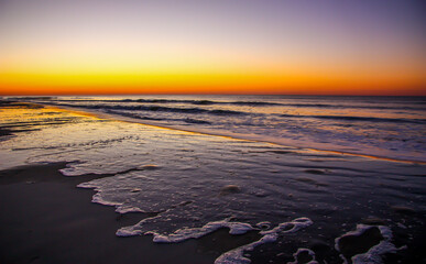 Dawn on an Atlantic Ocean Beach