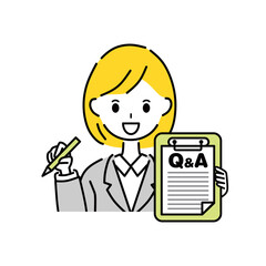 ビジネスウーマン　アンケート