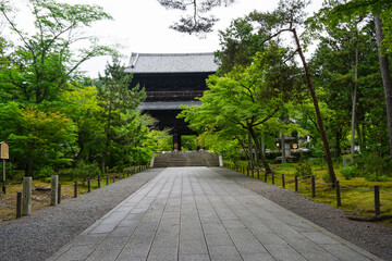 京都 新緑の季節の南禅寺