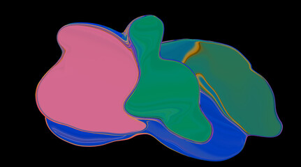 Creative painting colorful abstract on background, Color gradient background design

