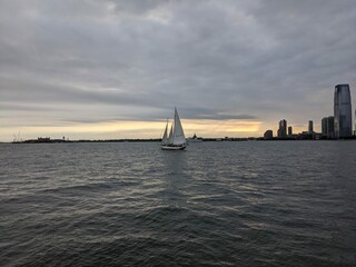 Boat on New York City Bay - June 2021