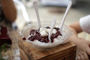 Korean summer dessert