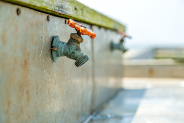 Fish Cleaning Station water faucet