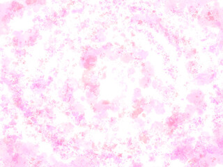 ピンクのスプラッシュ水彩背景
