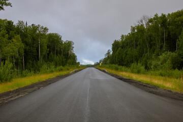 Highway Khanty-Mansiysk - Nyagan. The route between the cities of Khanty-Mansiysk and Nyagan....