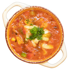 vegetables soup 