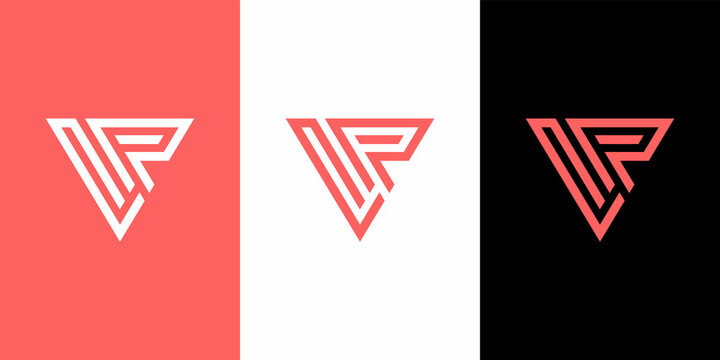 letter vr, rv, logo, initial vr, rv logo designs . modern abstract style