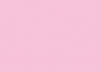 細い斜めストライプパターンの背景素材、イラスト（ピンク、背景色付）