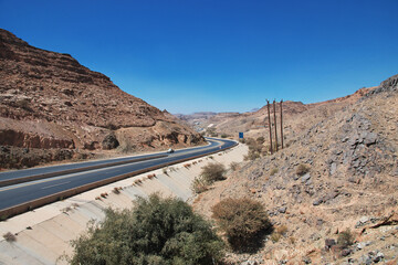 The Highway of mountains, Asir region, Saudi Arabia