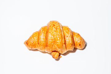 croissant on a white