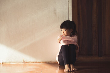 Parents left the girl To stay home alone she is very poor