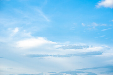  blue sky and white clouds background