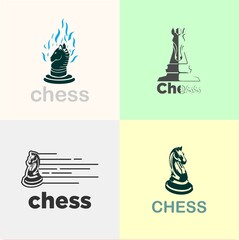 set chess of icons