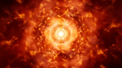 Burning Cloud Fire Energy Background