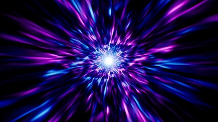  Neon Energy Flare Burst Out