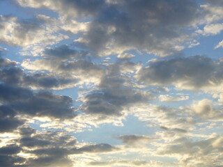 sky with clouds