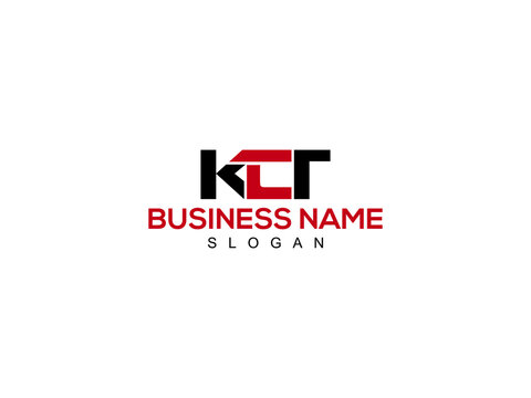 Alphabet KCT Logo Letter Vector For Business