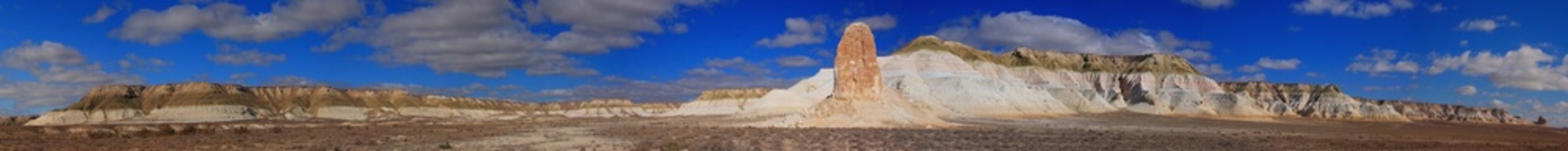 Western Kazakhstan. Ustyurt plateau. Western region of Bozzhira.