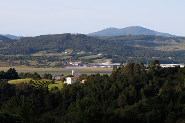 Fototapeta na wymiar Countryside of Basque Country