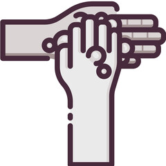 Hand Wash Two Tone icon