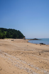 Beach in the West Sea of Korea