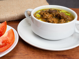 Tongseng, one of traditional food from Indonesia