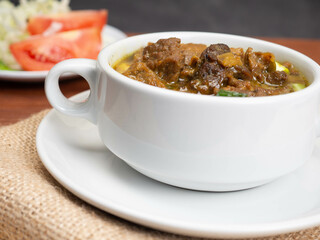 Tongseng, one of traditional food from Indonesia